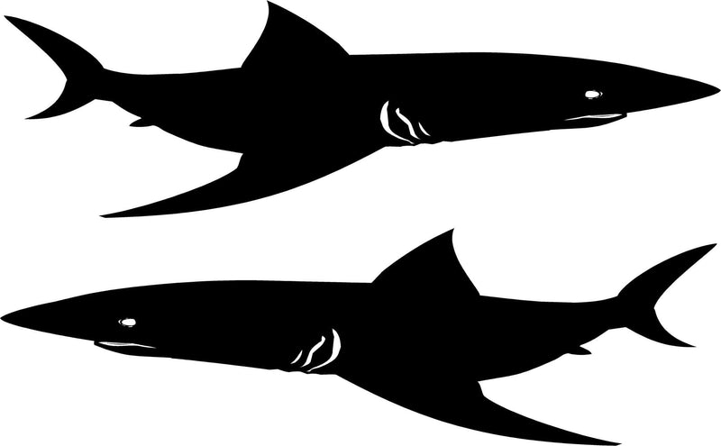 shark vinyl graphics for boats